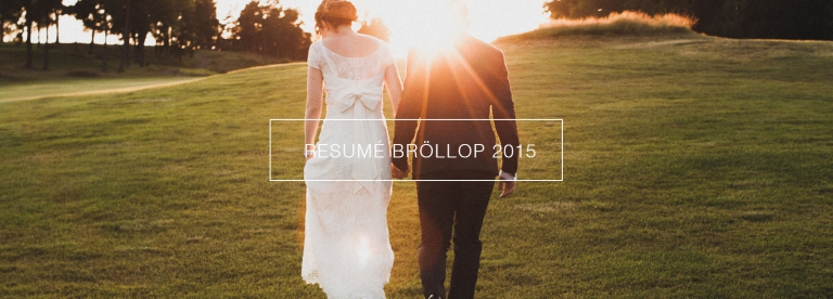 Bröllop 2015 Fotograf Henrik Mill