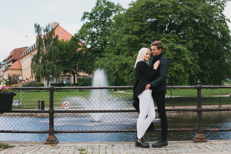 Provfotografering inför bröllop, Malin & Mathias från Hallstahammar i Västerås