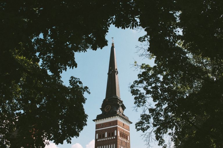 Bröllop, Sommar, Västerås, Domkyrkan, Västmanland, Porträtt, Natur, Fotograf Henrik Mill, Swedish, Wedding, Photographer