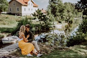 Bröllopsmöte fotografering innan bröllop Henrik Mill Västerås Fotograf Sverige Ramnäs Surahammar Sala Arboga Köping Örebro Uppsala