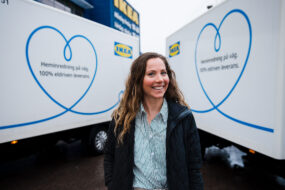Hanna Bevenby Broman, logistikchef för IKEA Sverige